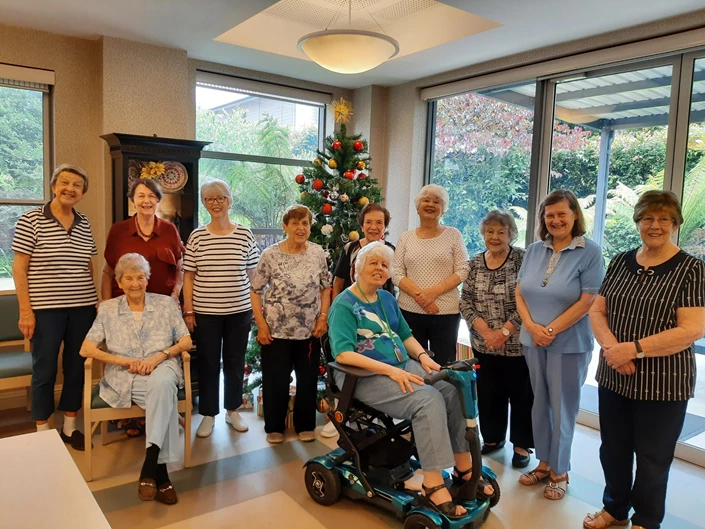 The Brighton, a warm retirement community, shining bright with their generosity