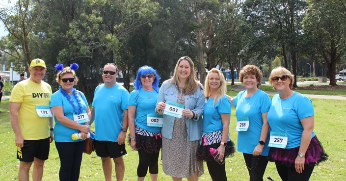 Warnervale team supports Grant McBride Memory Walk