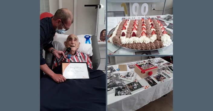 Railway Hero Warren Turns 100!