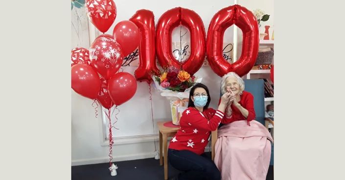 Regina Celebrates a 'Red' Milestone!